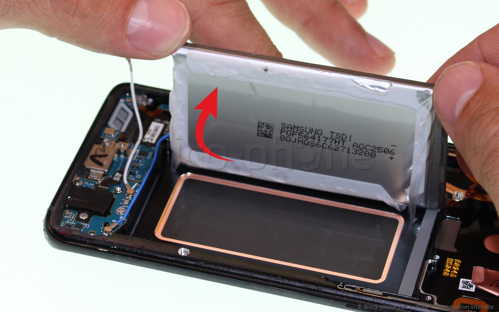 Changement d'écran (vitre+AMOLED) sur Galaxy S9 photo 3