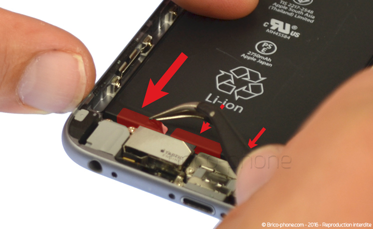 Changement de batterie sur iPhone 6S Plus photo 1