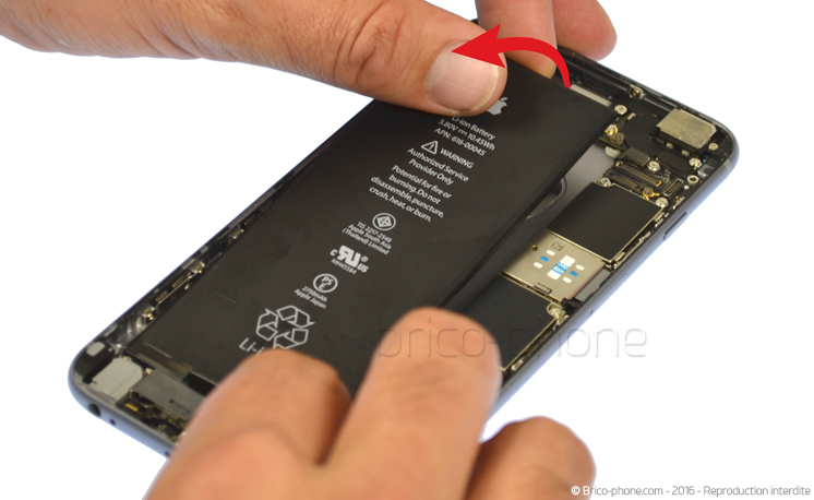 Changement de batterie sur iPhone 6S Plus photo 1
