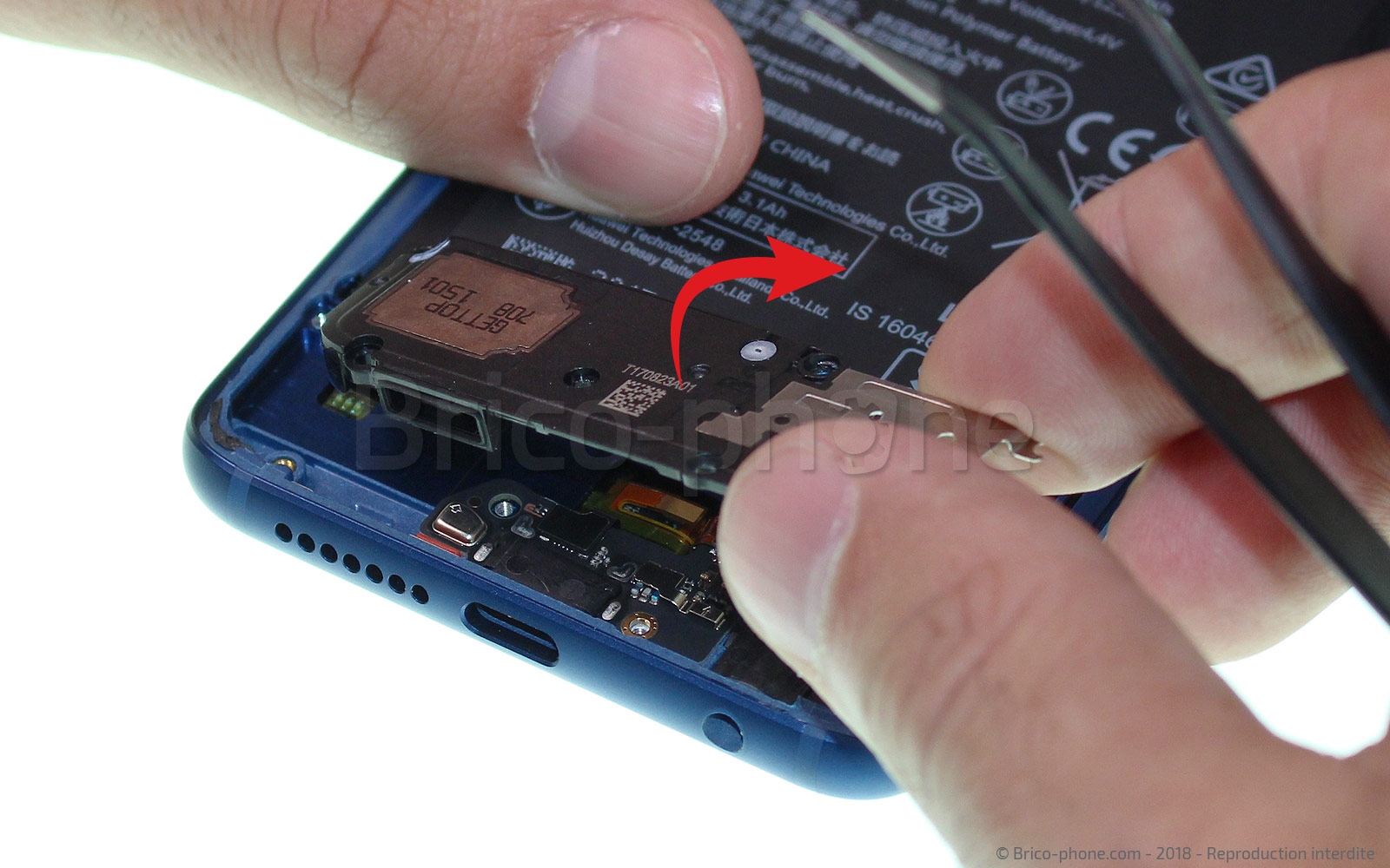 Démontage complet  sur Honor 9 photo 3