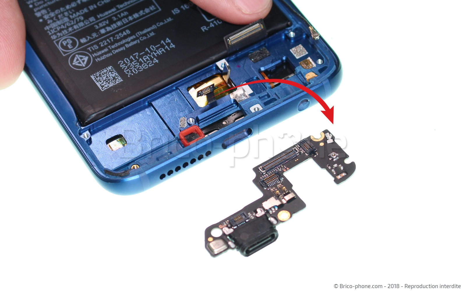 Démontage complet  sur Honor 9 photo 3