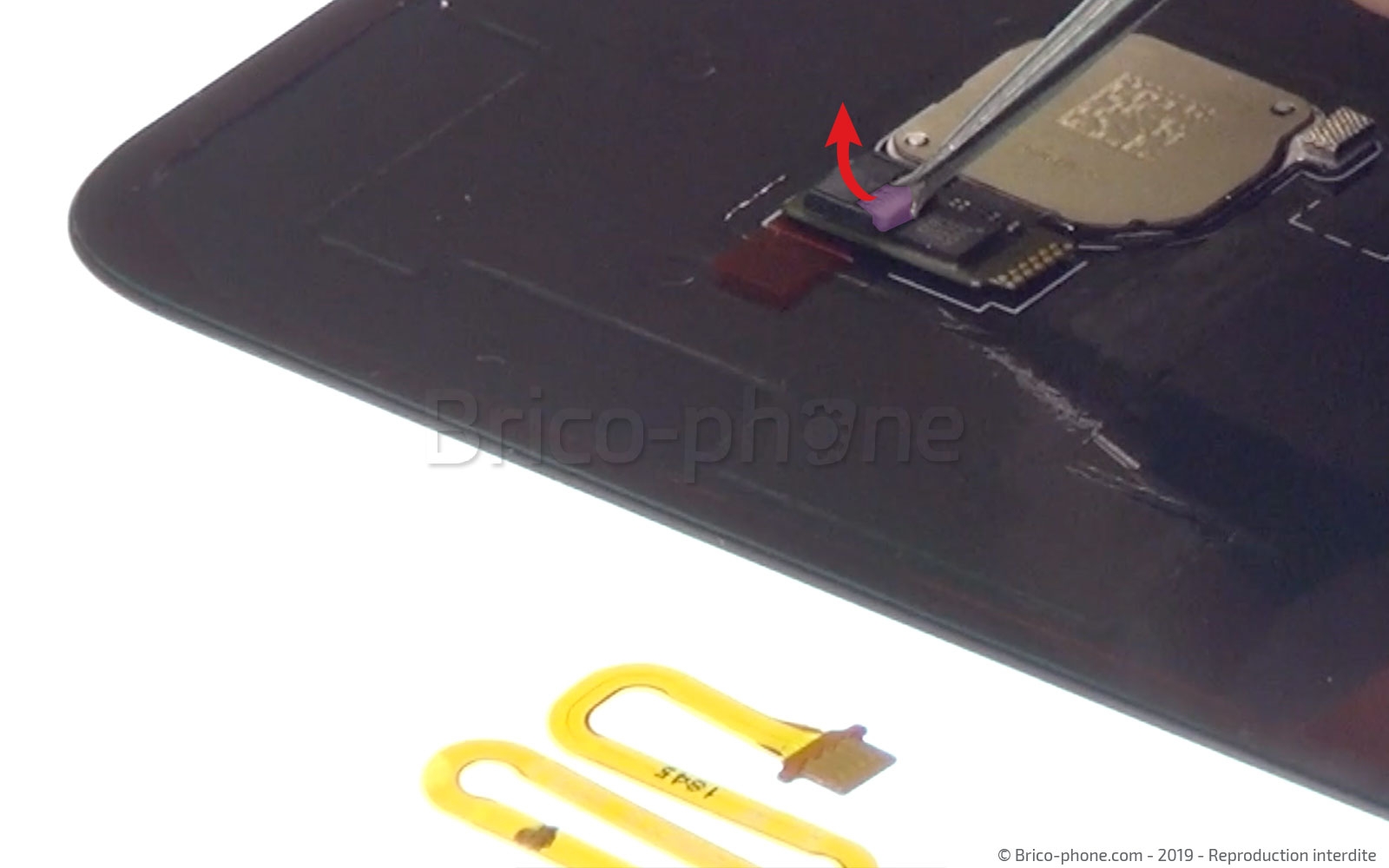 Changement de vitre arrière sur P20 lite photo 1