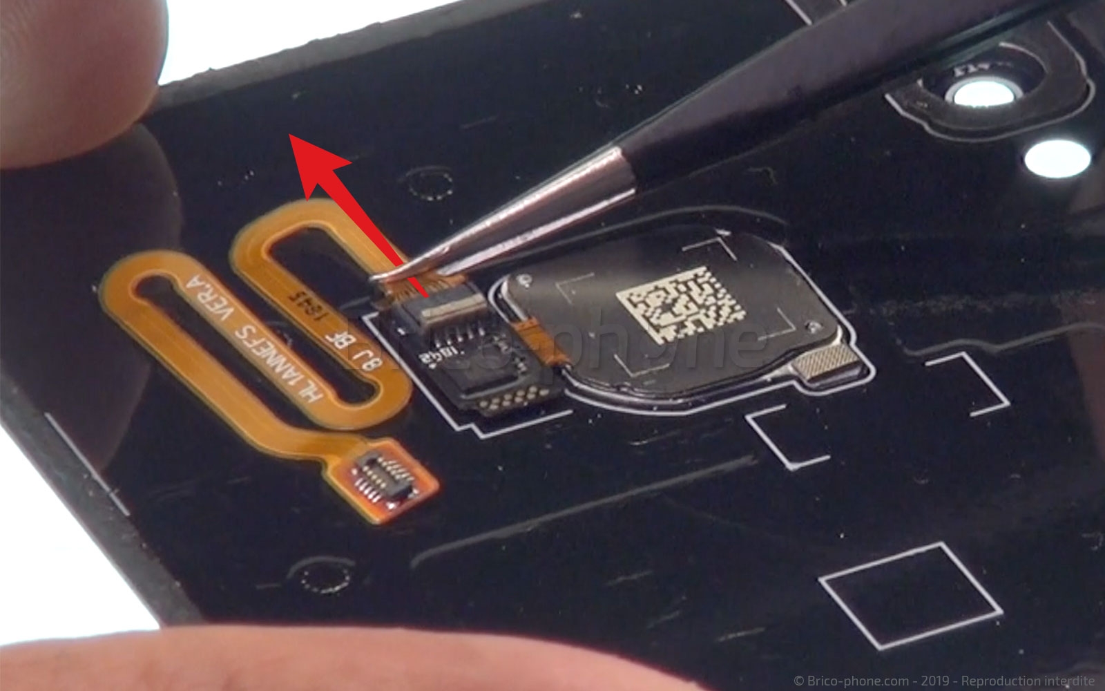 Changement de vitre arrière sur P20 lite photo 2