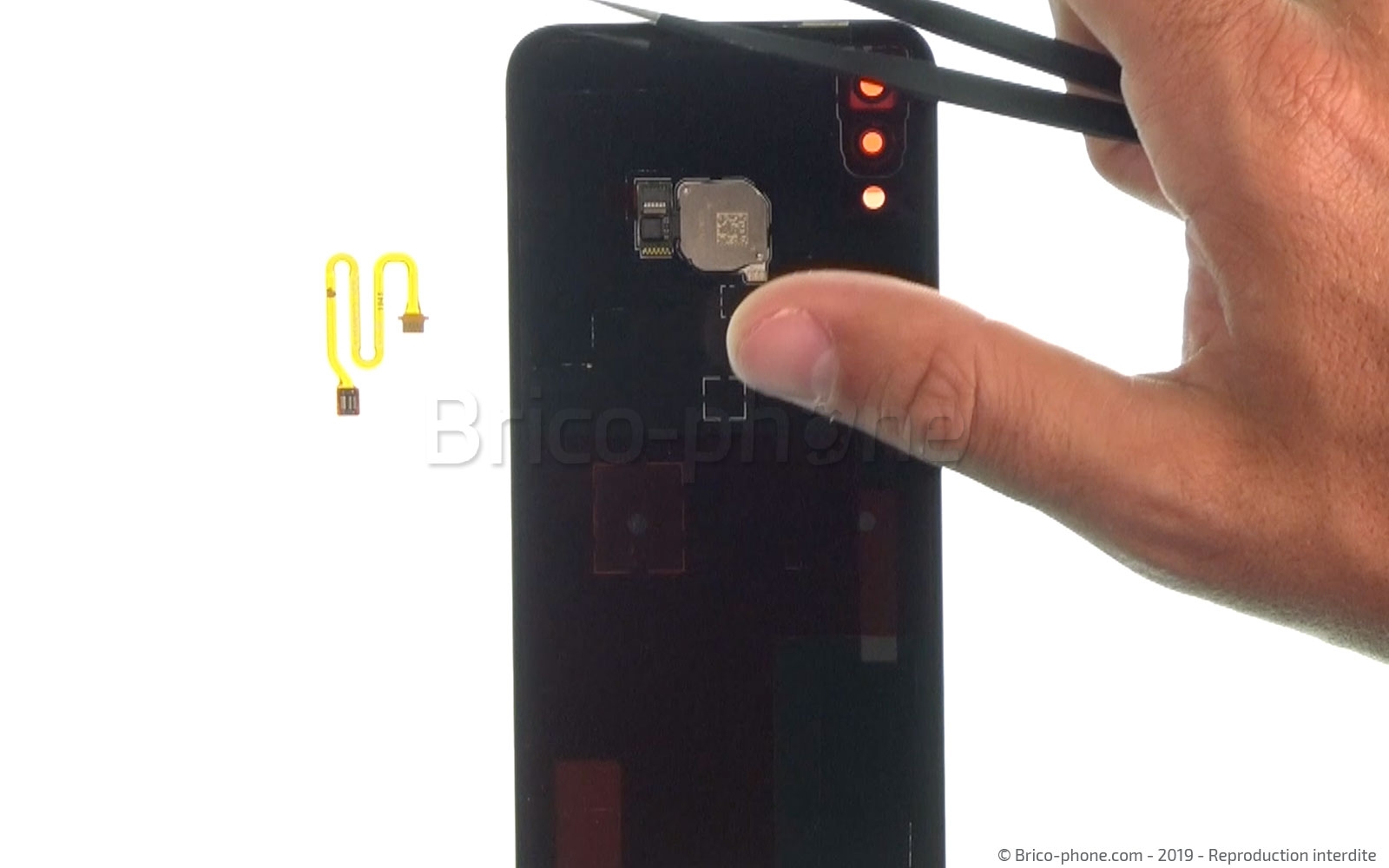 Changement de vitre arrière sur P20 lite photo 3