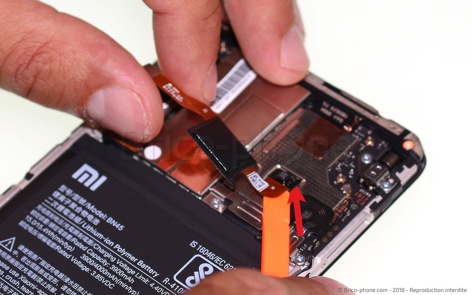 Changement de batterie sur Redmi Note 5 photo 2