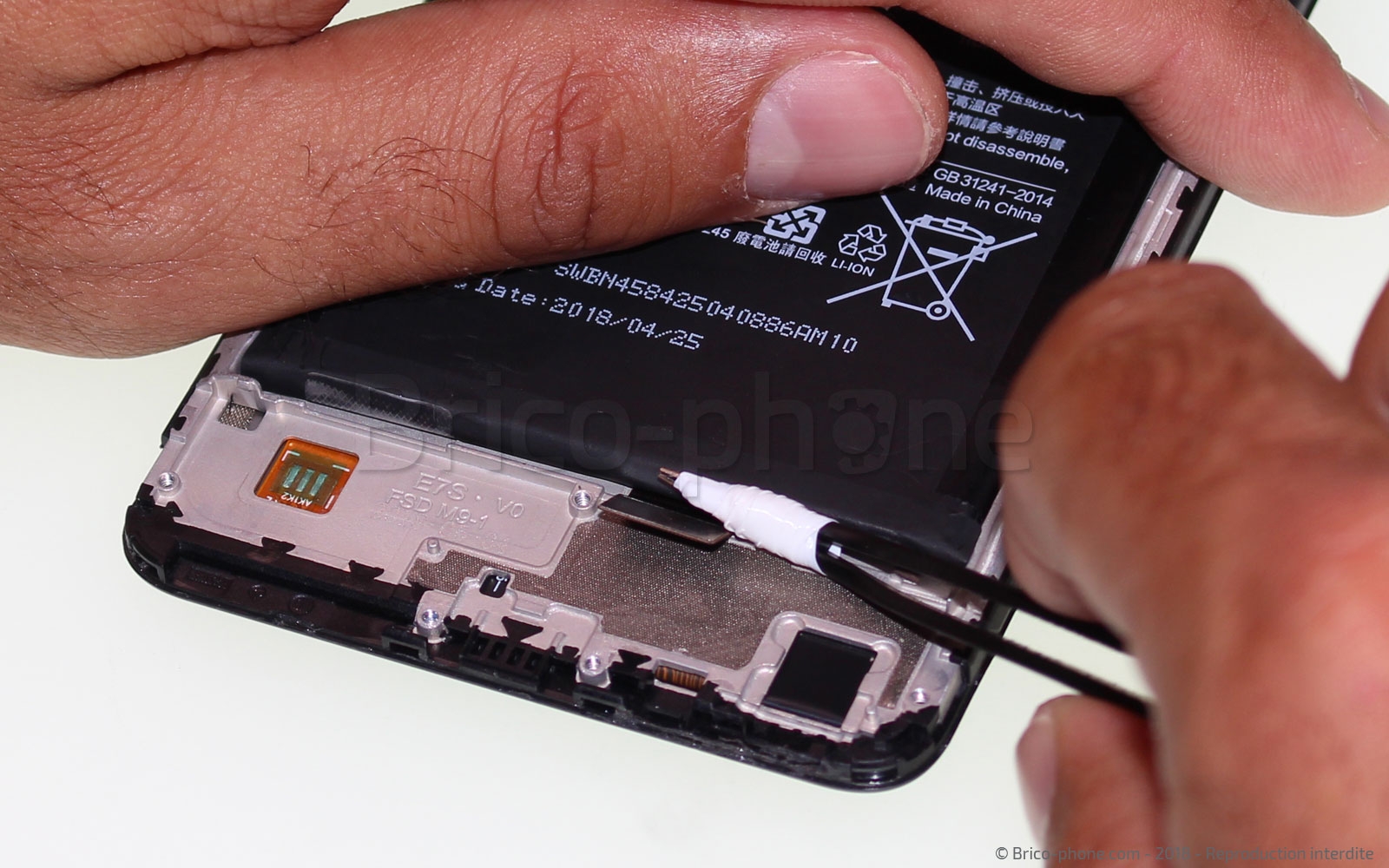 Changement de batterie sur Redmi Note 5 photo 4