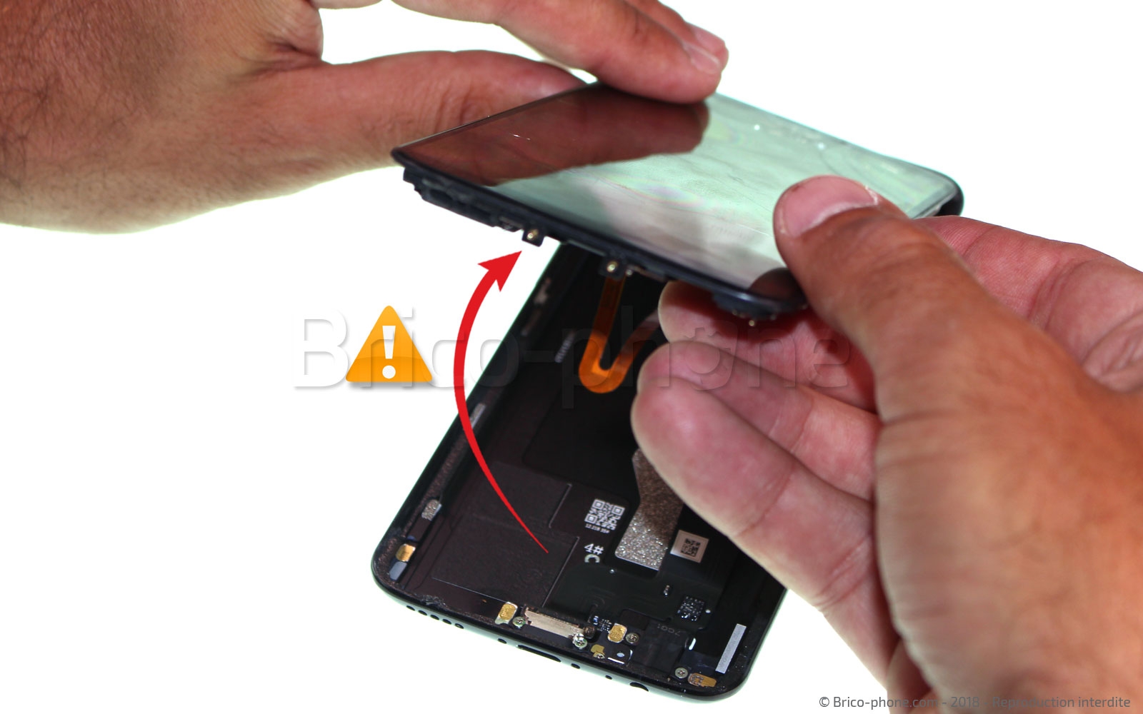 Changement de batterie sur OnePlus 5T photo 3