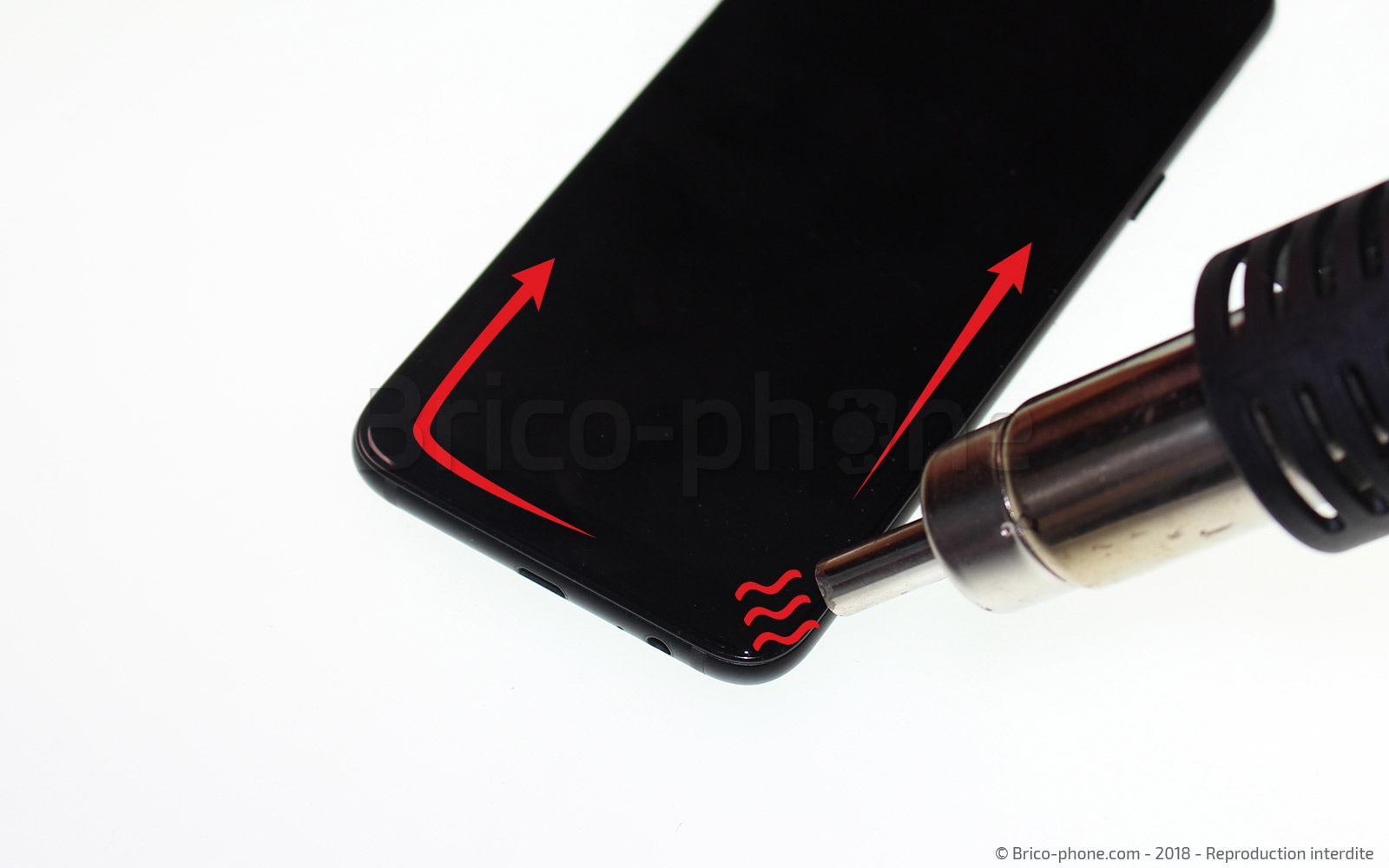 Changement de batterie sur Galaxy A6 2018 photo 1