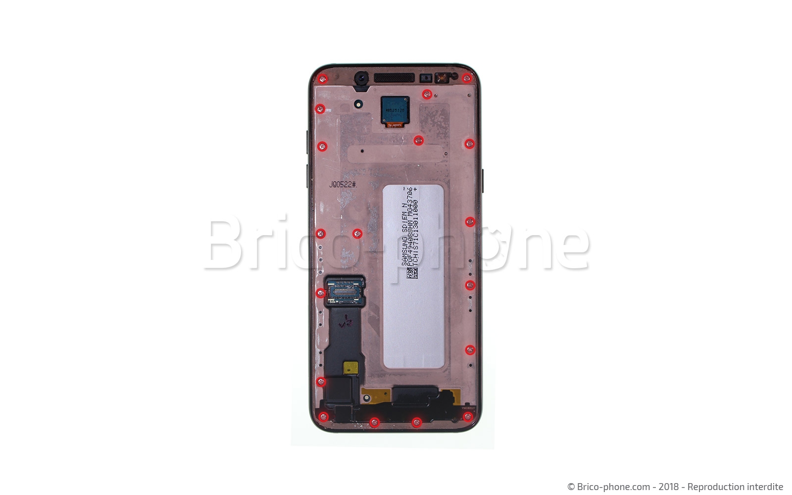 Démontage complet sur Galaxy A6 2018 photo 1