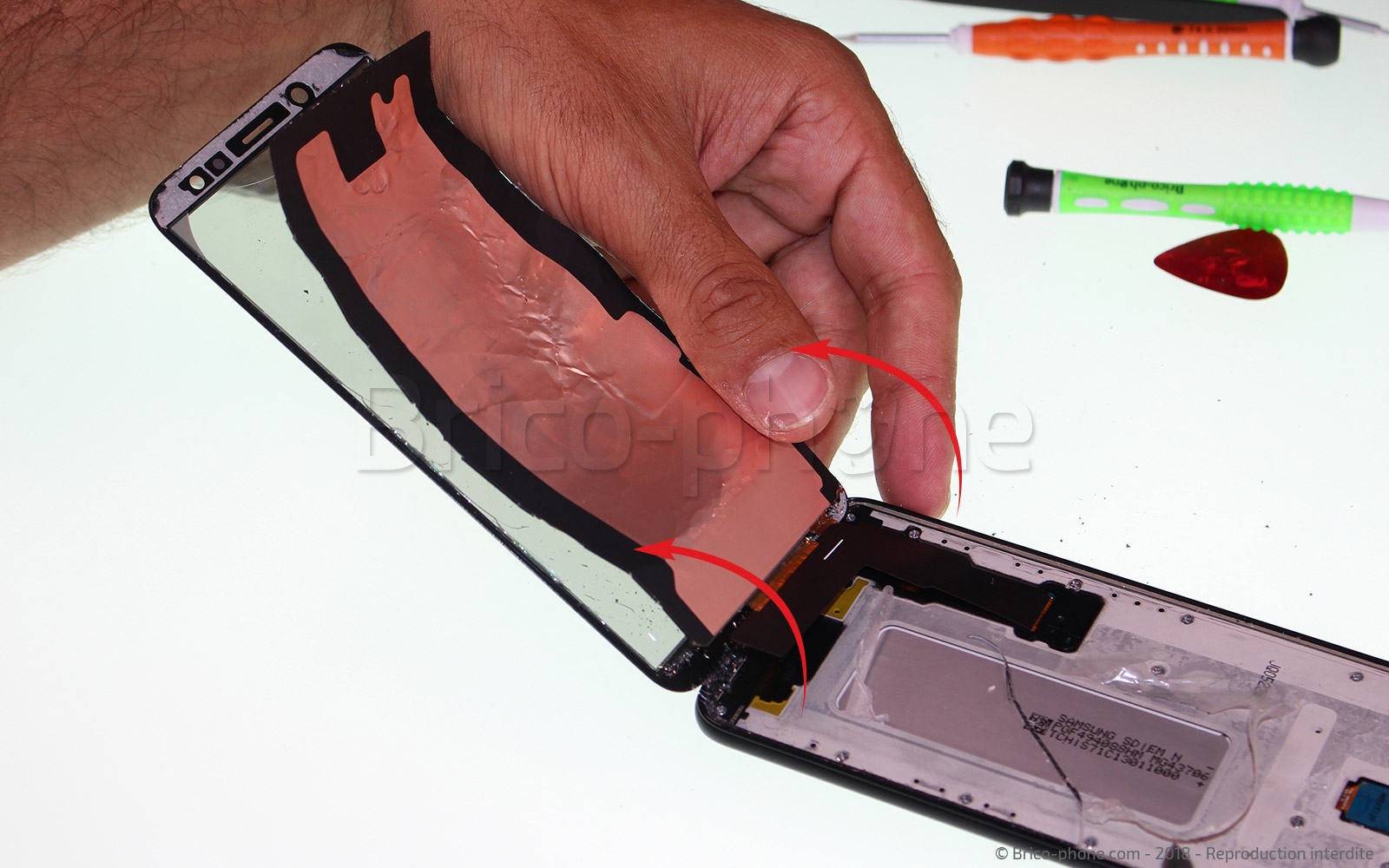 Démontage complet sur Galaxy A6 2018 photo 2