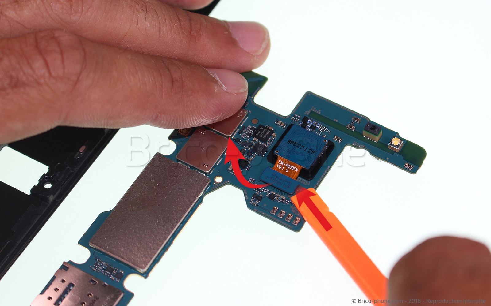 Démontage complet sur Galaxy A6 2018 photo 1