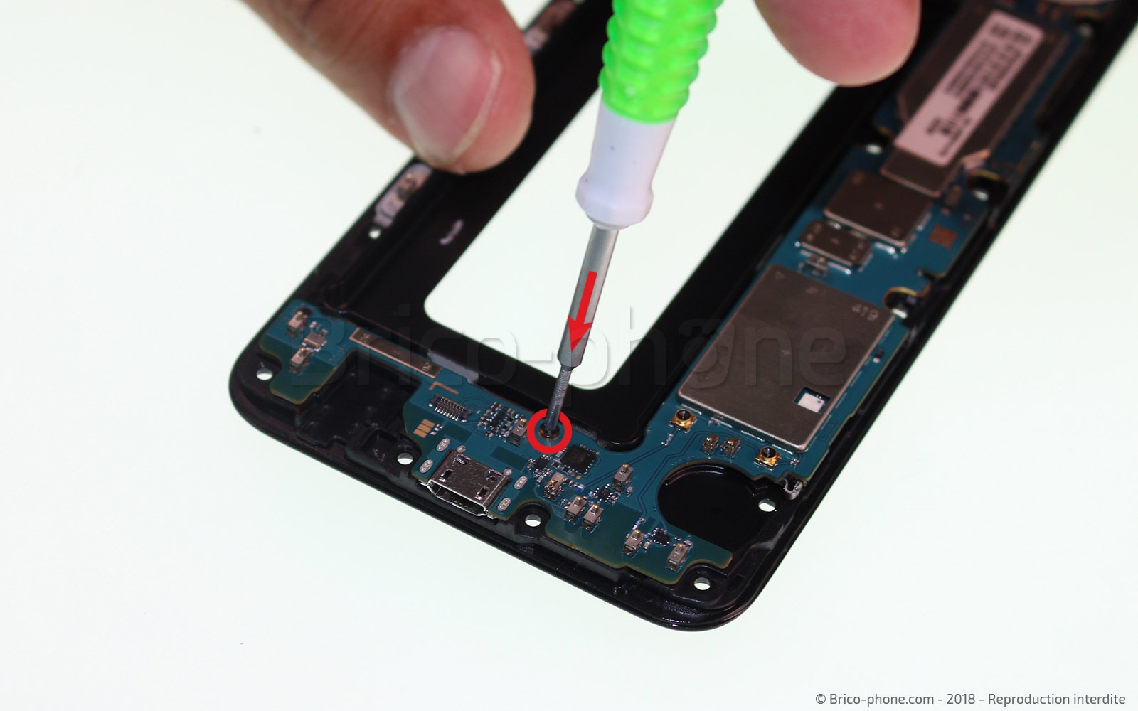 Démontage complet sur Galaxy A6 2018 photo 1