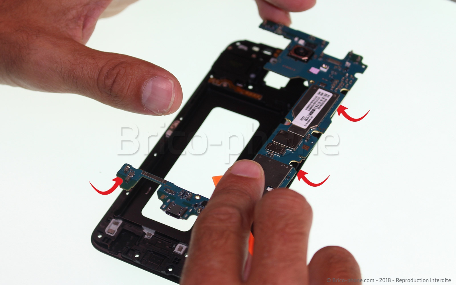 Démontage complet sur Galaxy A6 2018 photo 3