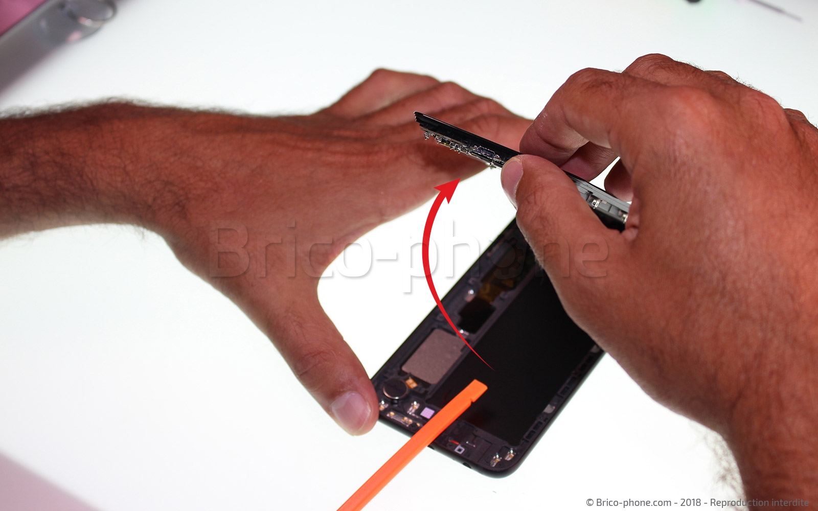 Démontage complet sur Galaxy A6 2018 photo 3