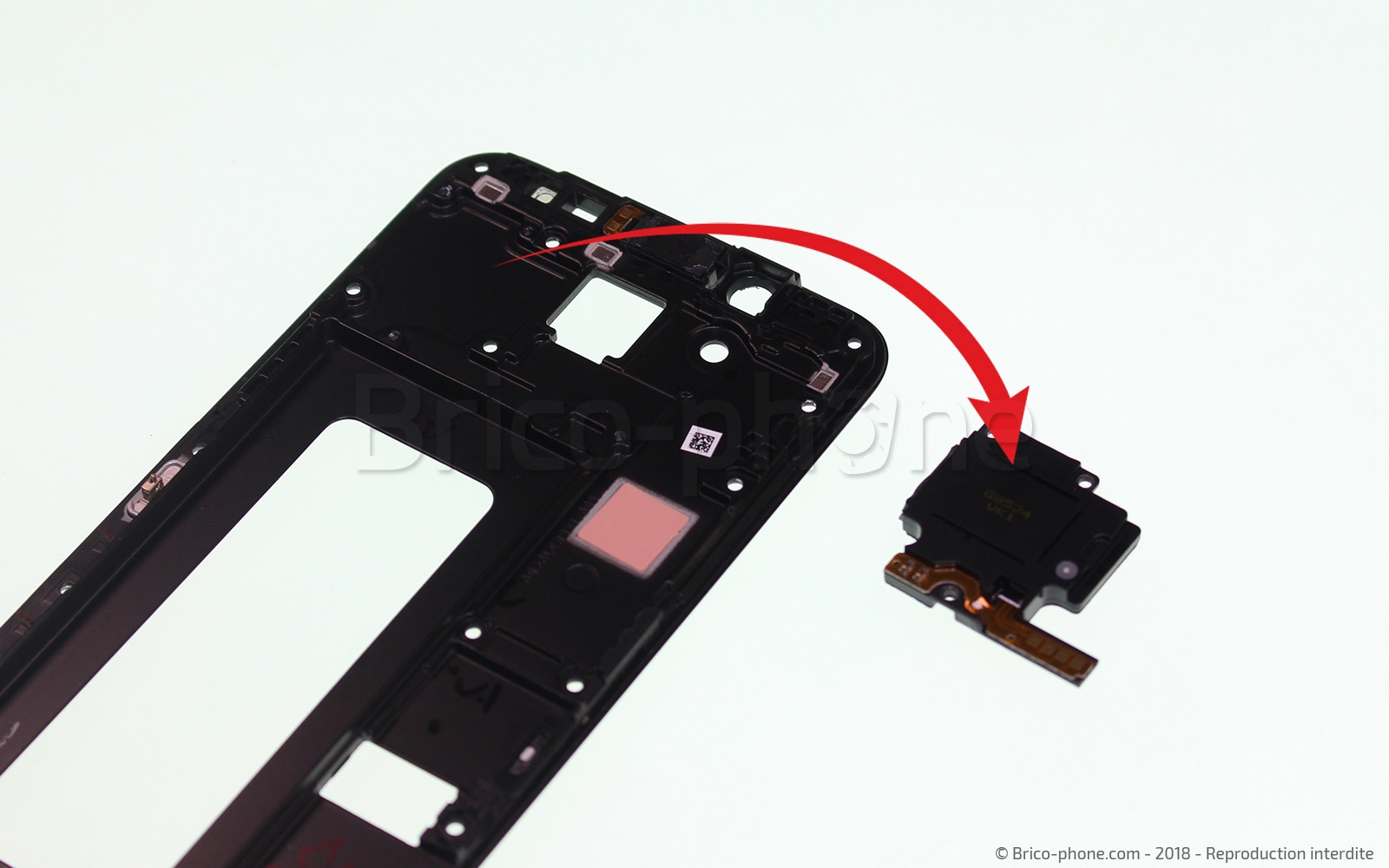 Démontage complet sur Galaxy A6 2018 photo 3