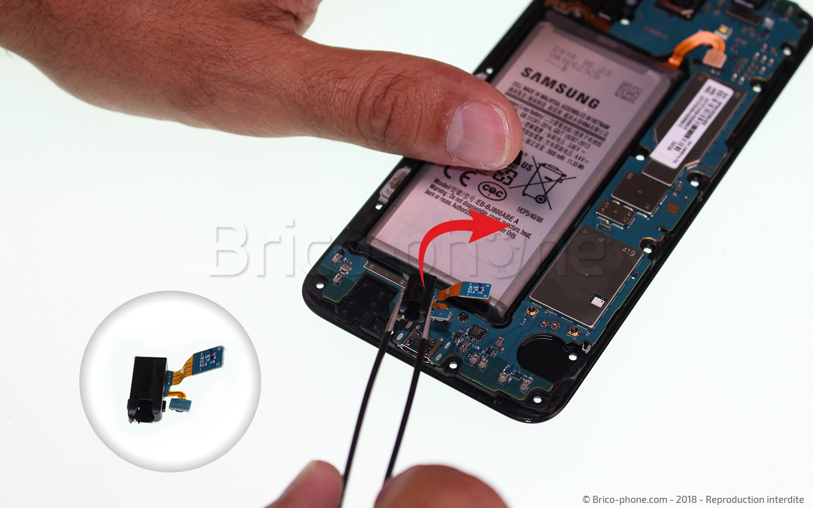 Démontage complet sur Galaxy A6 2018 photo 4