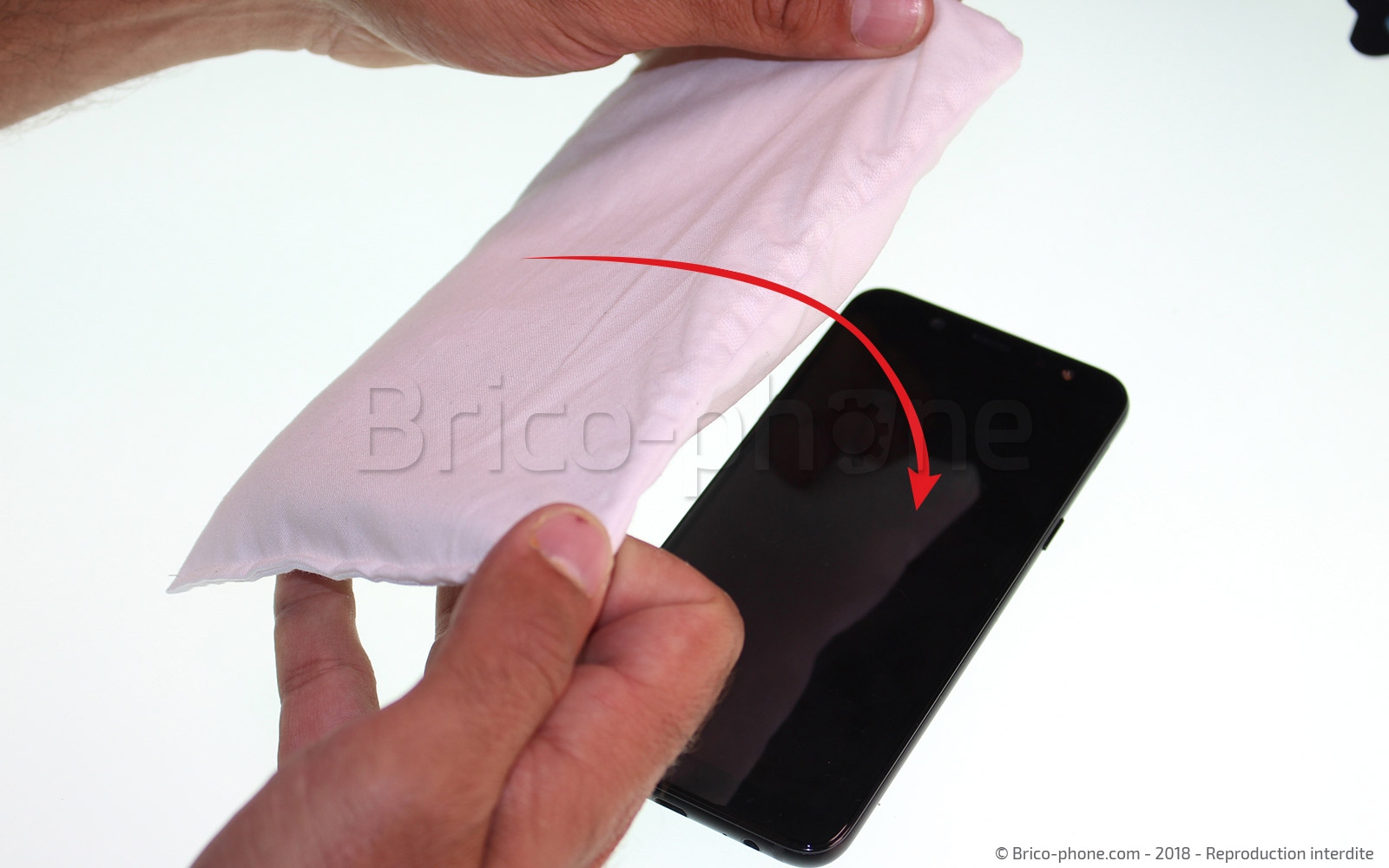 Changement de prise audio jack sur Galaxy A6 2018 photo 3