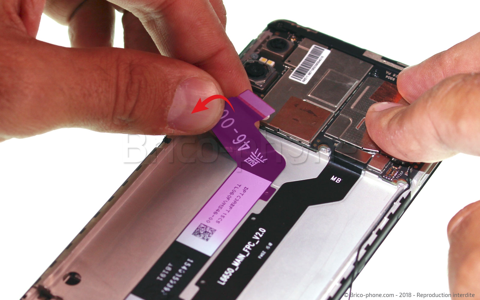 Changement d'écran (vitre+LCD) sur Redmi Note 5 photo 2