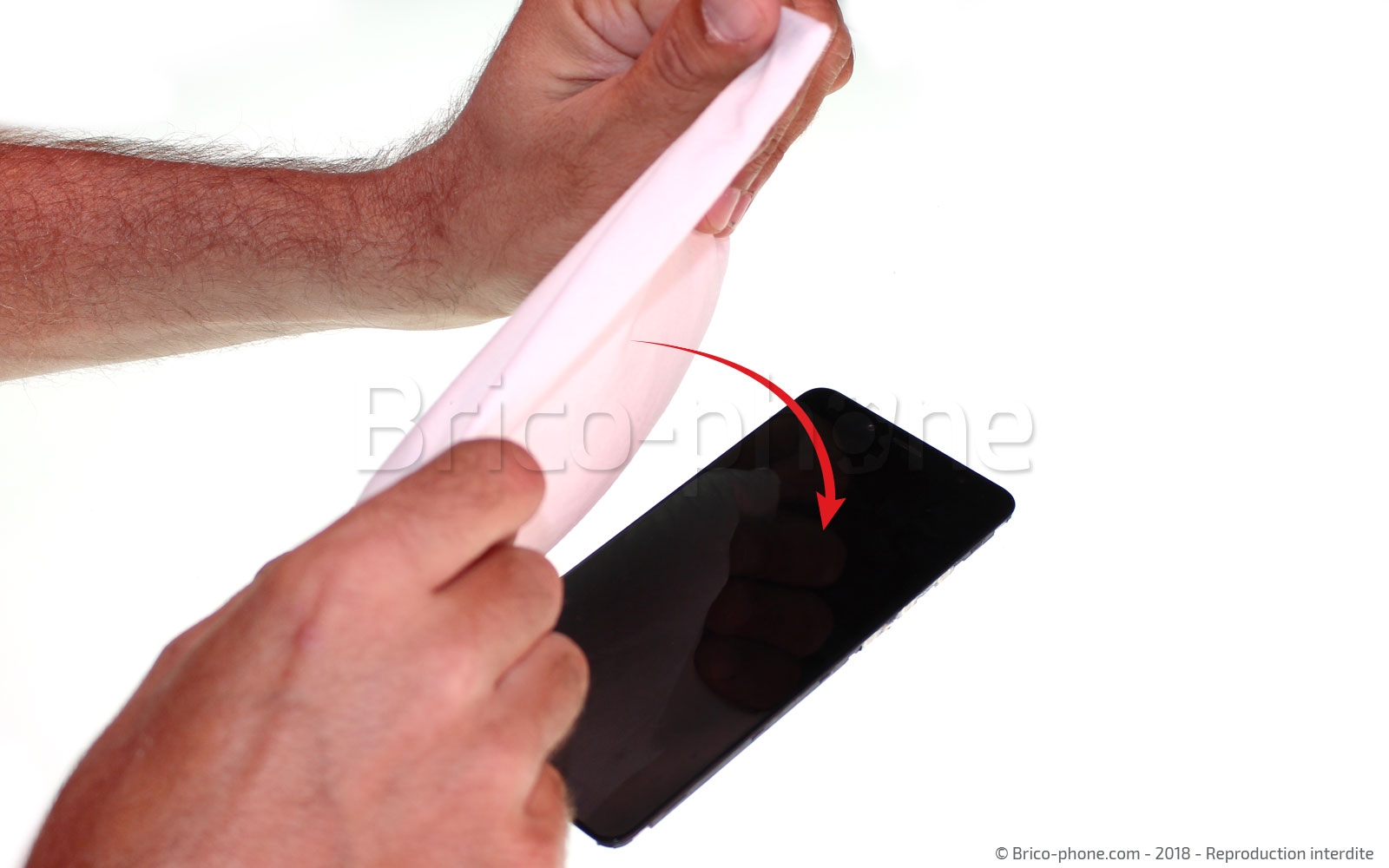 Changement d'écran (vitre+LCD) sur Redmi Note 5 photo 1