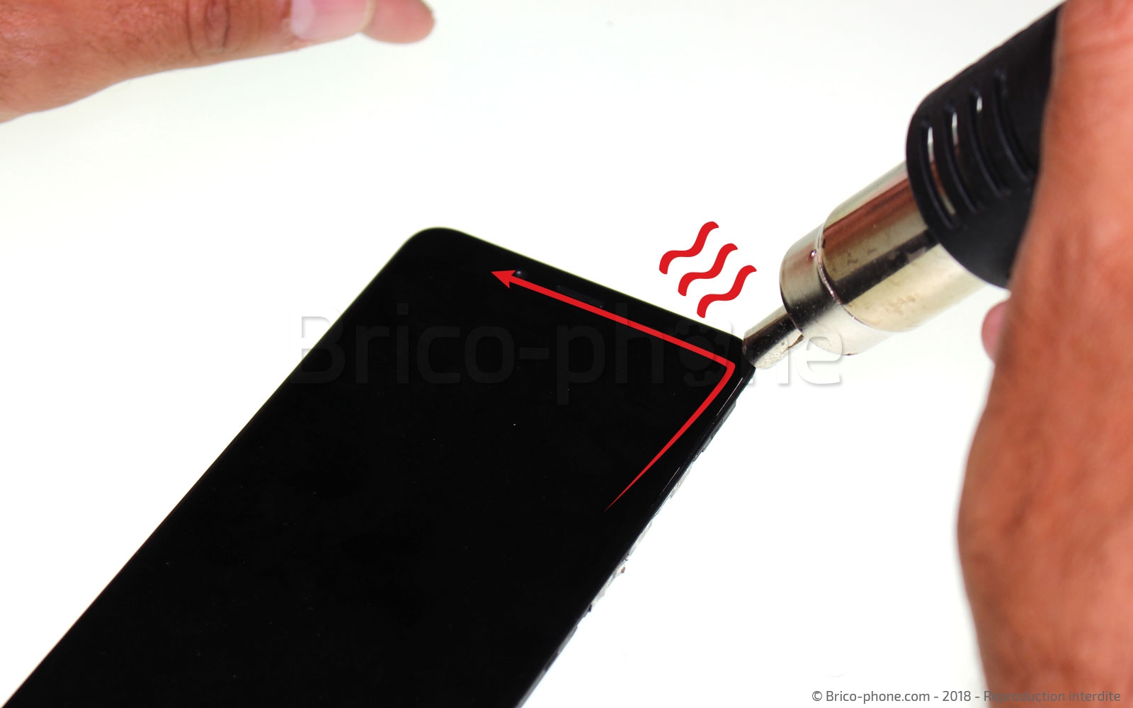 Changement d'écran (vitre+LCD) sur Redmi Note 5 photo 2