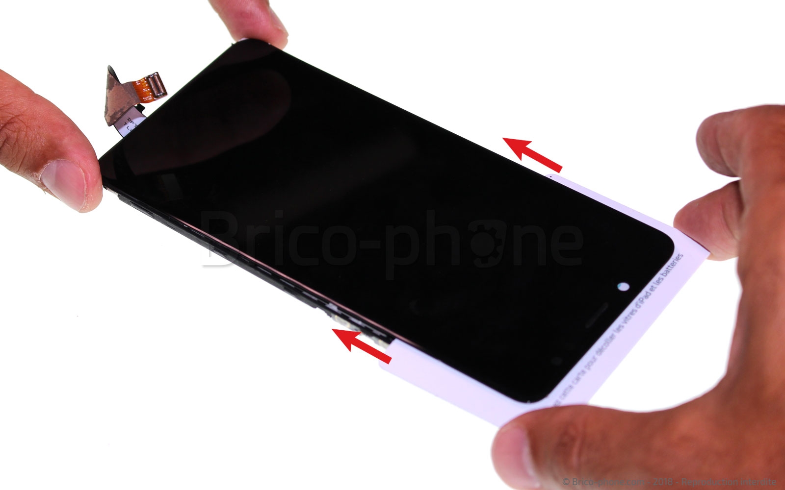 Changement d'écran (vitre+LCD) sur Redmi Note 5 photo 3