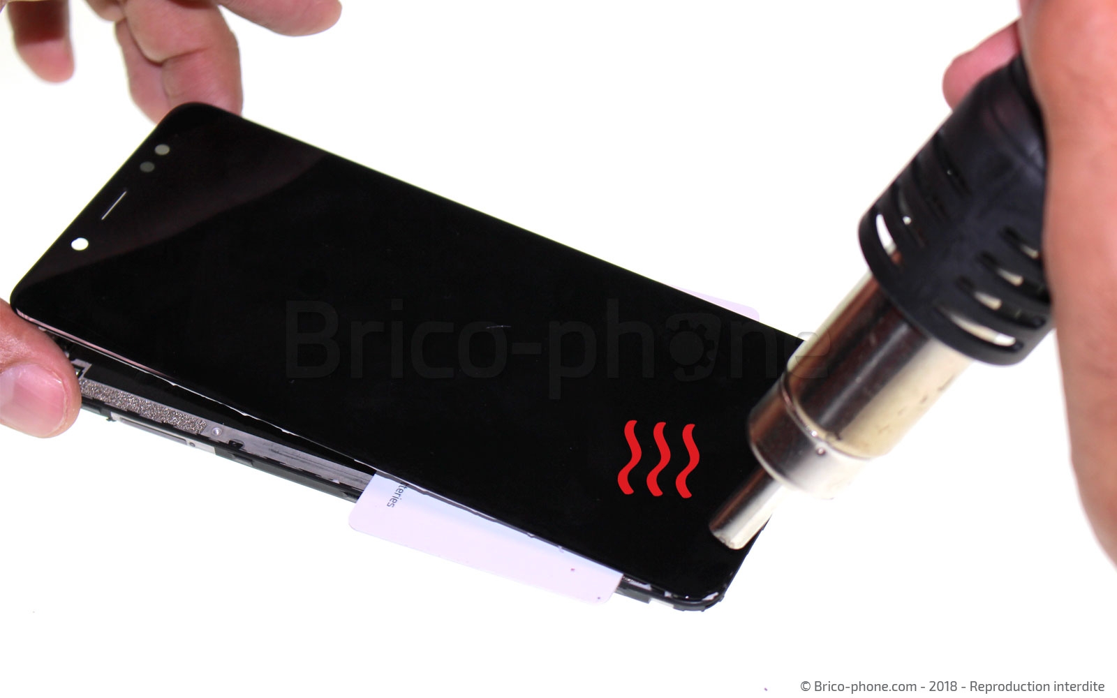 Changement d'écran (vitre+LCD) sur Redmi Note 5 photo 4