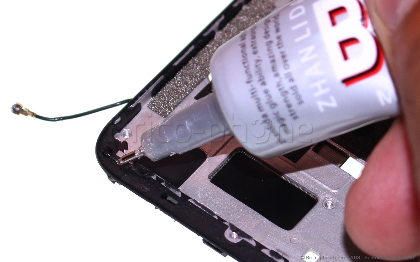 Changement d'écran (vitre+LCD) sur Redmi Note 5 photo 1