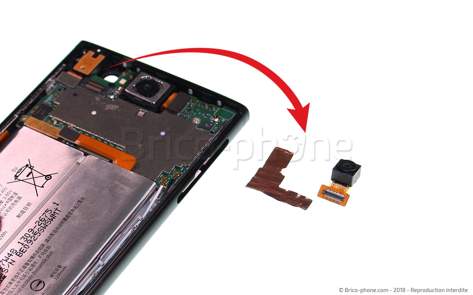 Changement d'écran (vitre+LCD) sur Xperia XA2 - XA2 Dual photo 4