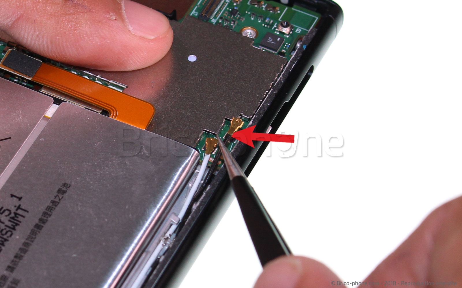 Changement d'écran (vitre+LCD) sur Xperia XA2 - XA2 Dual photo 4