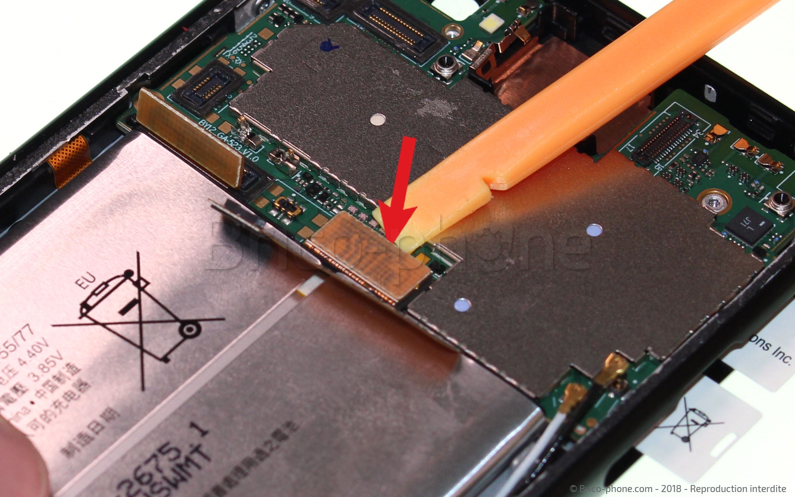 Changement d'écran (vitre+LCD) sur Xperia XA2 - XA2 Dual photo 2