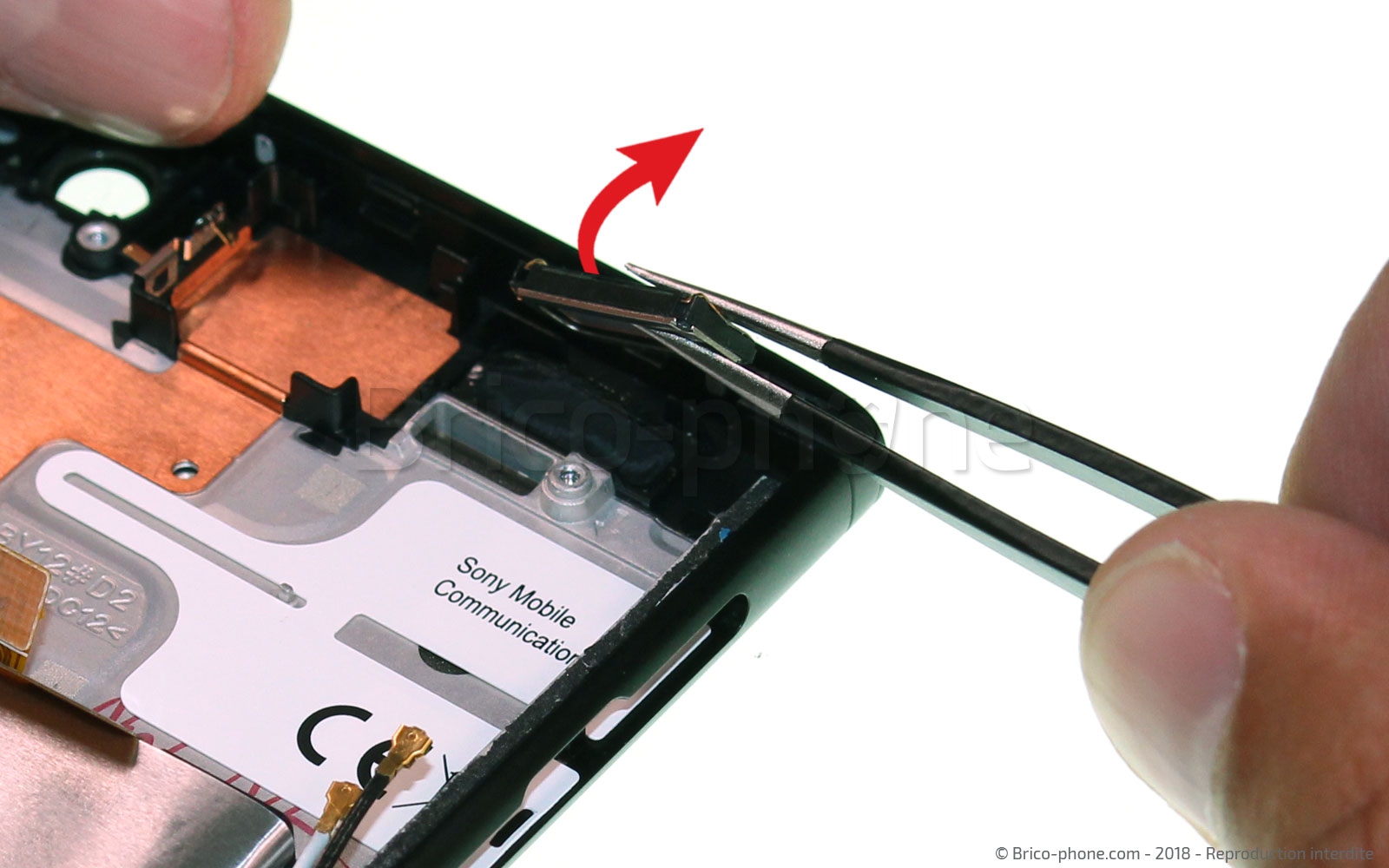 Changement d'écran (vitre+LCD) sur Xperia XA2 - XA2 Dual photo 2