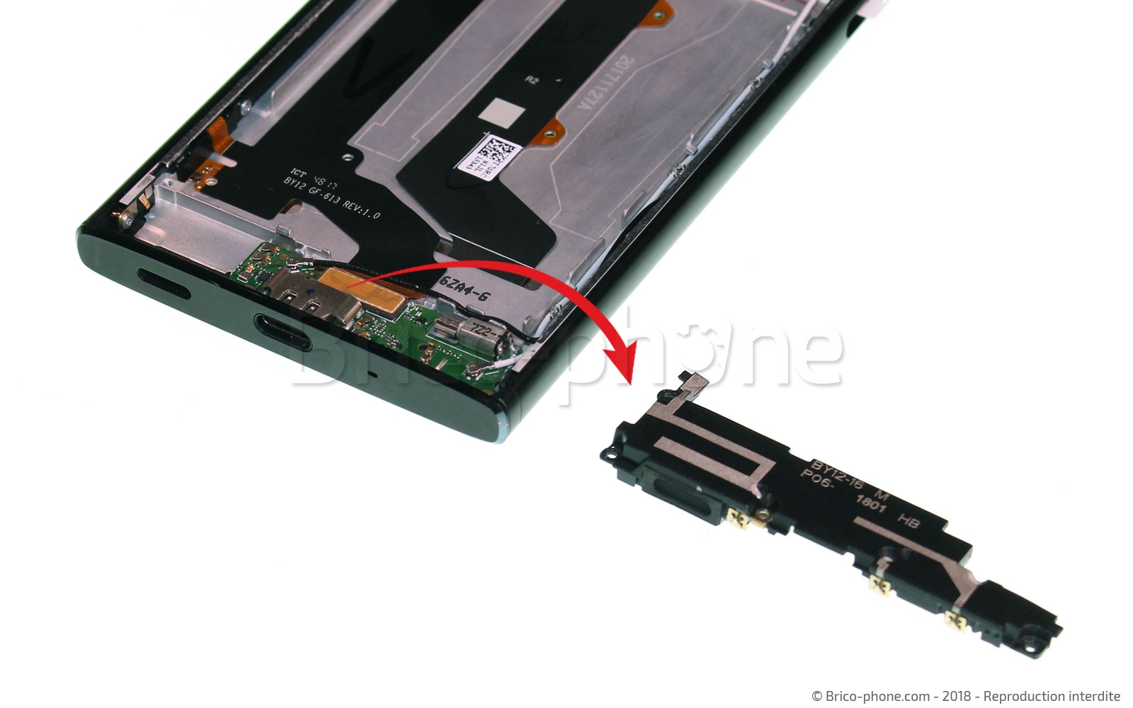 Changement d'écran (vitre+LCD) sur Xperia XA2 - XA2 Dual photo 4