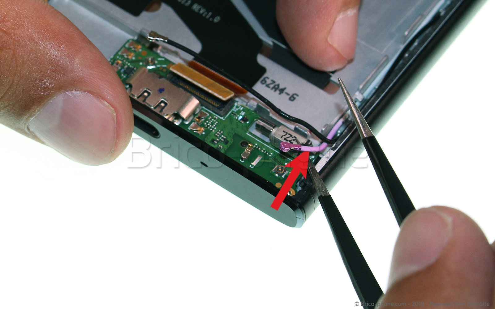 Changement d'écran (vitre+LCD) sur Xperia XA2 - XA2 Dual photo 3