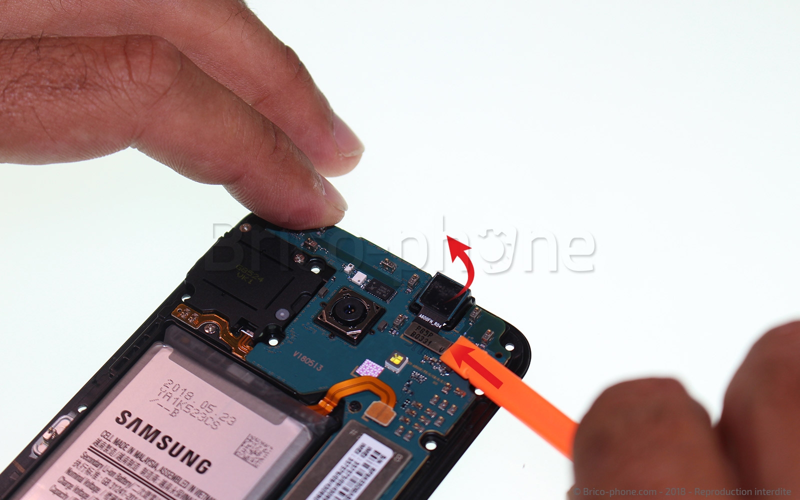 Changement de caméra arrière  sur Galaxy A6 2018 photo 1