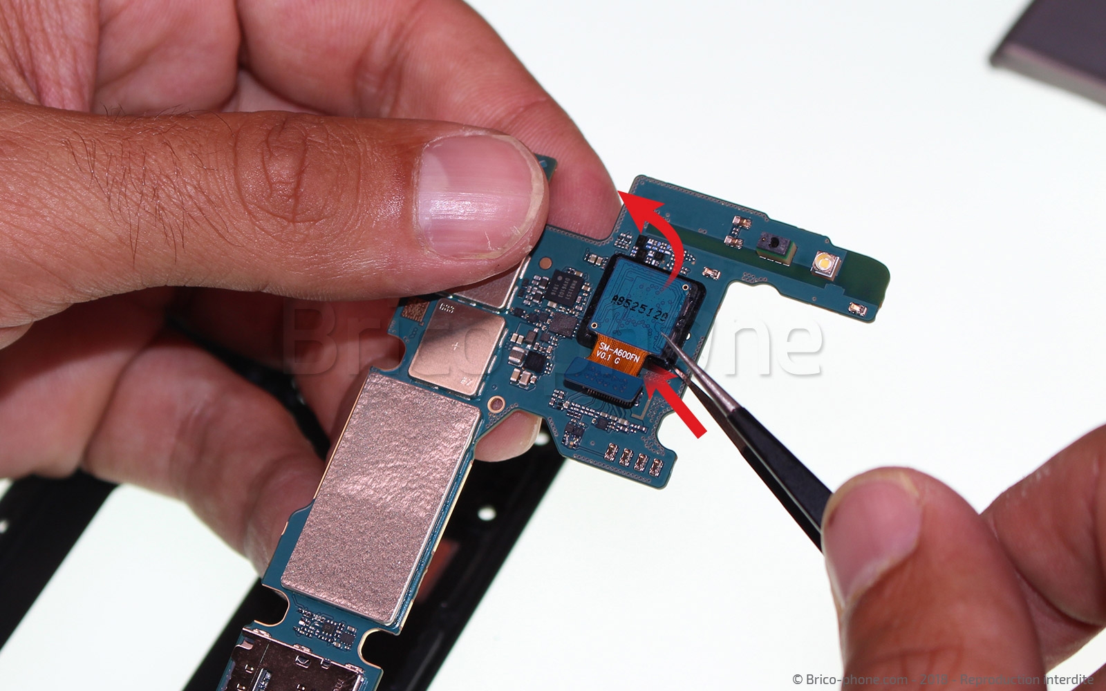 Changement de caméra arrière  sur Galaxy A6 2018 photo 3