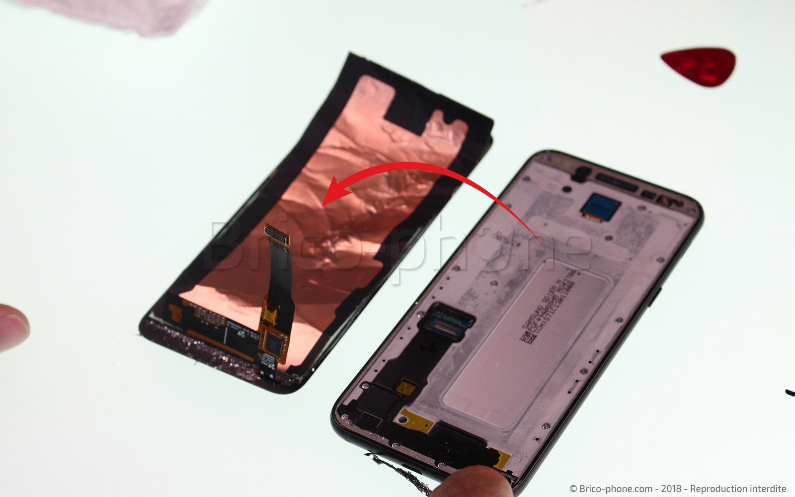 Changement de caméra arrière  sur Galaxy A6 2018 photo 4