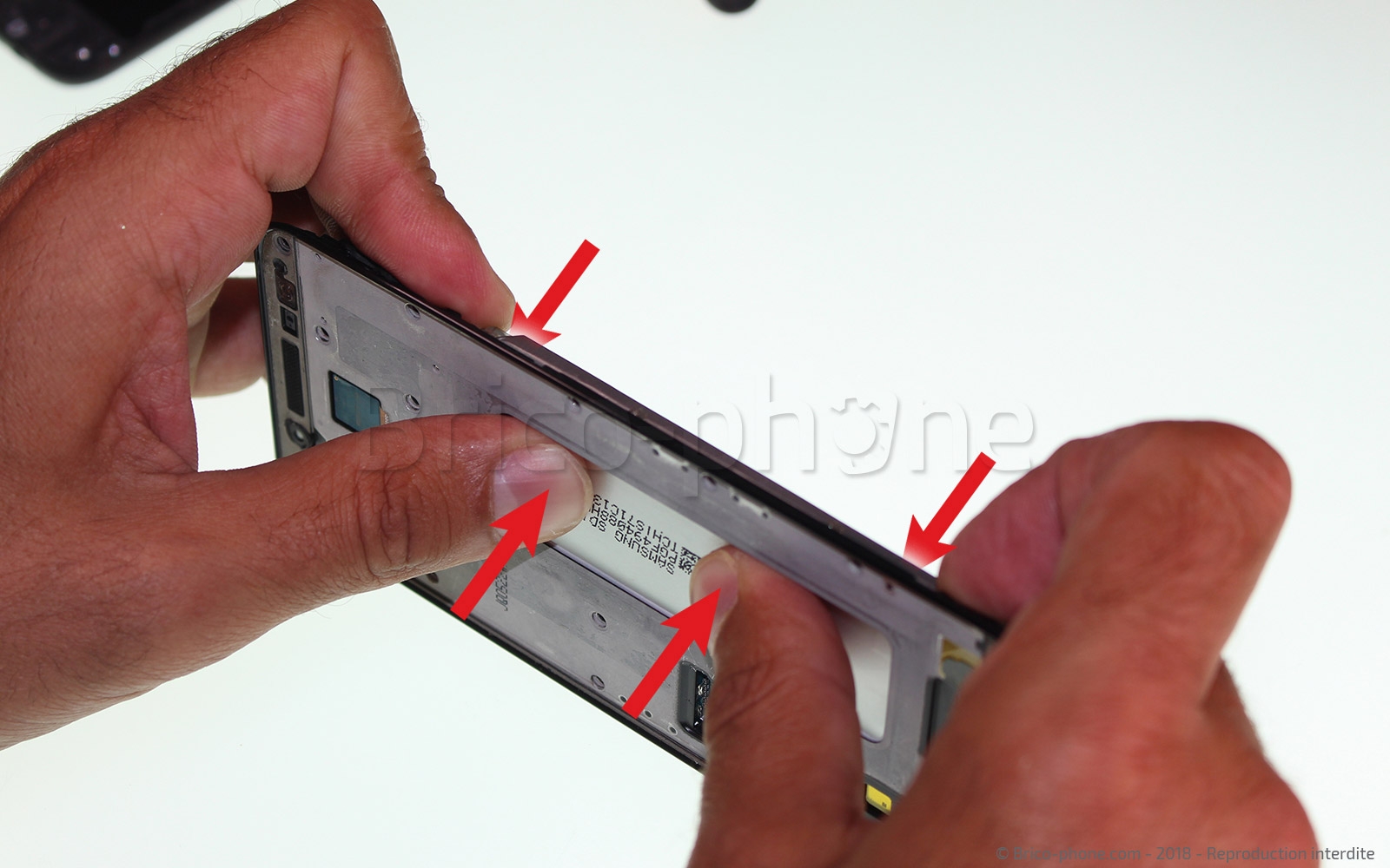 Changement de haut parleur externe sur Galaxy A6 2018 photo 2