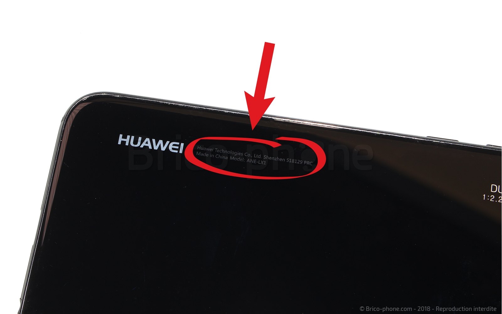 Changement du haut-parleur interne  sur P20 lite photo 1