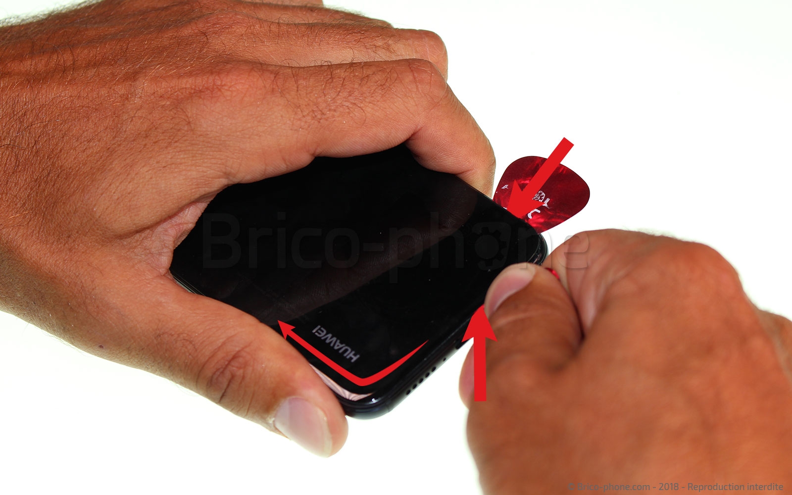 Changement du haut-parleur interne  sur P20 lite photo 3