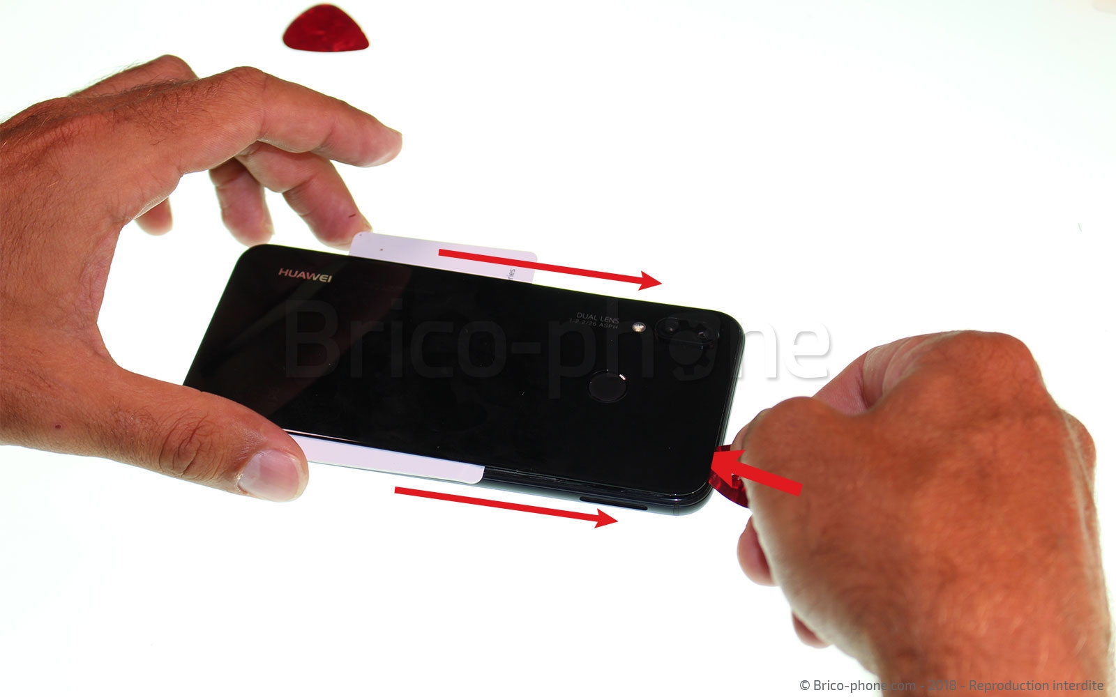 Changement du haut-parleur interne  sur P20 lite photo 2