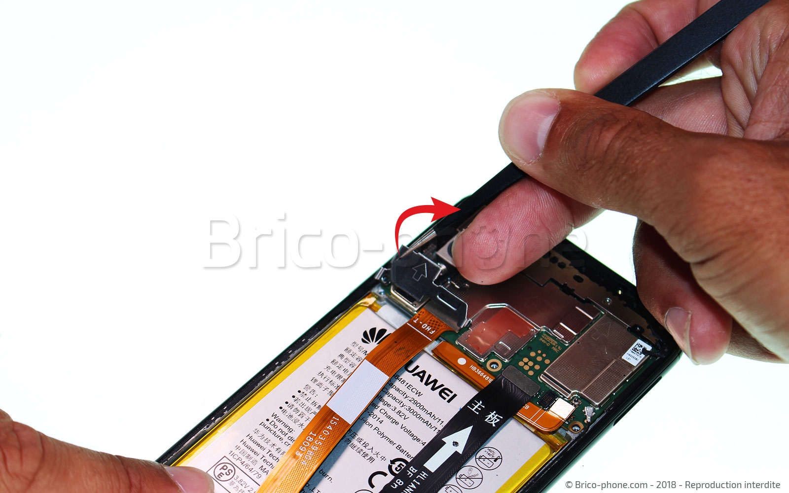 Changement du haut-parleur interne  sur P20 lite photo 2