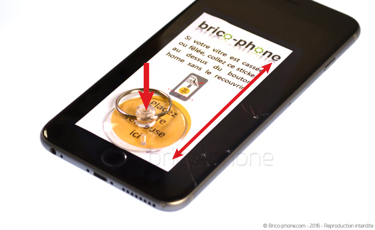 Changement de nappe caméra avant Facetime sur iPhone 6S Plus photo 1