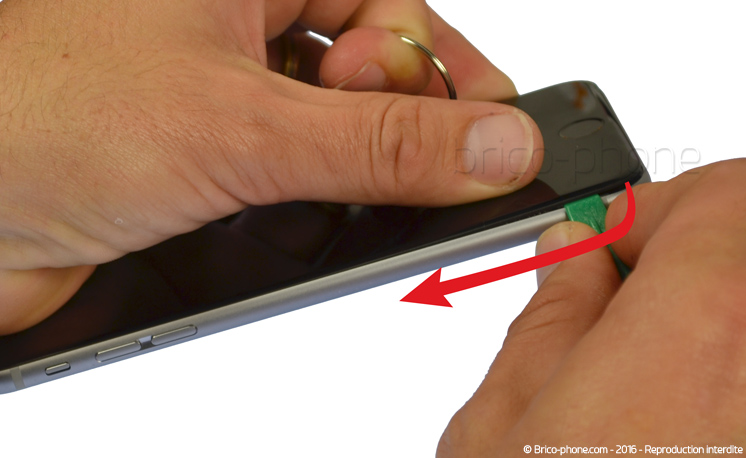 Changement de nappe caméra avant Facetime sur iPhone 6S Plus photo 1