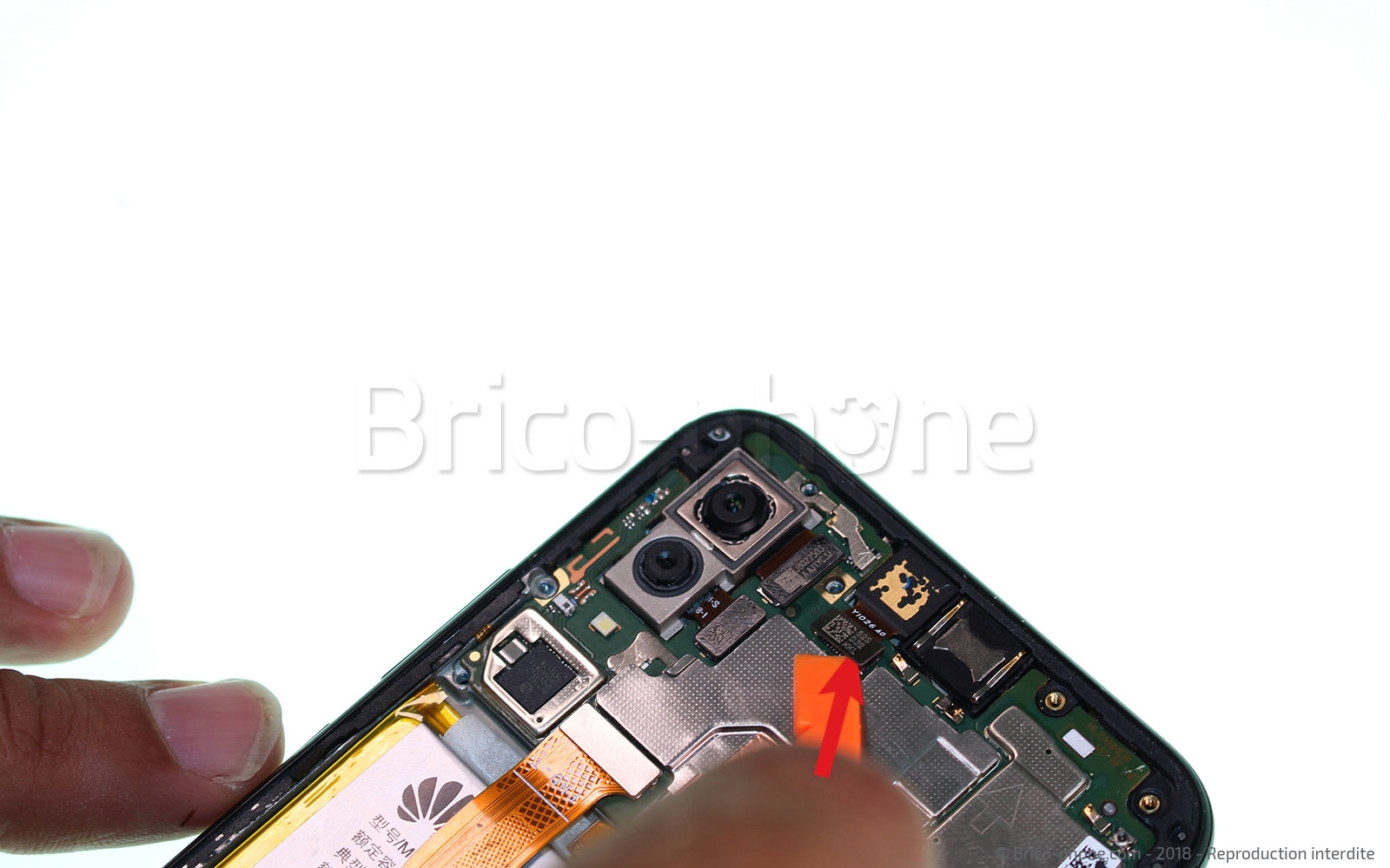 Changement de caméra avant  sur P20 lite photo 1