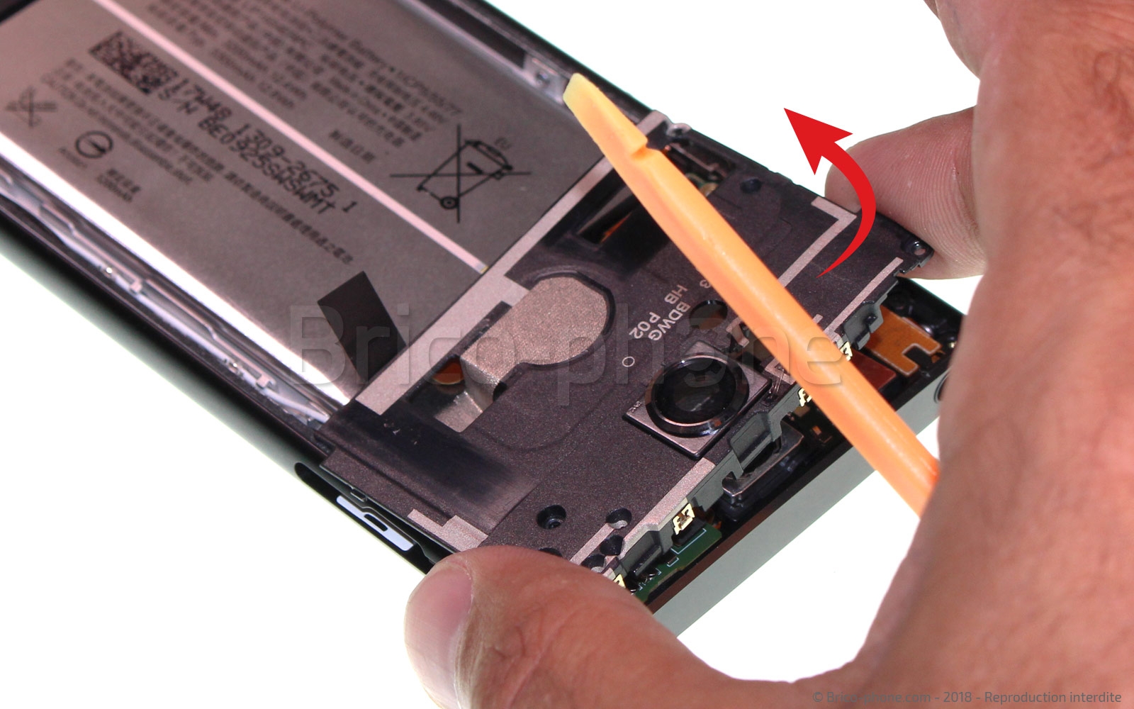 Changement de batterie sur Xperia XA2 - XA2 Dual photo 2