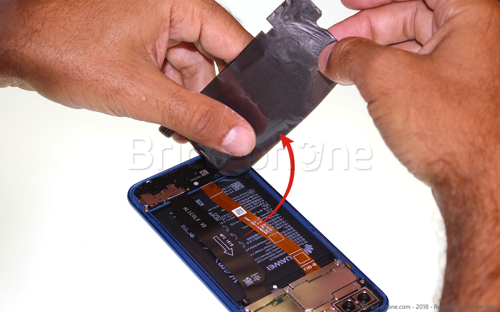 Changement d'écran (vitre+LCD) sur Honor 10 photo 3