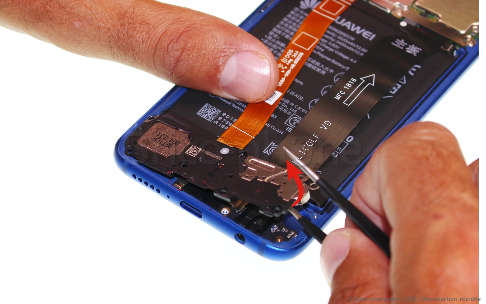 Changement d'écran (vitre+LCD) sur Honor 10 photo 2