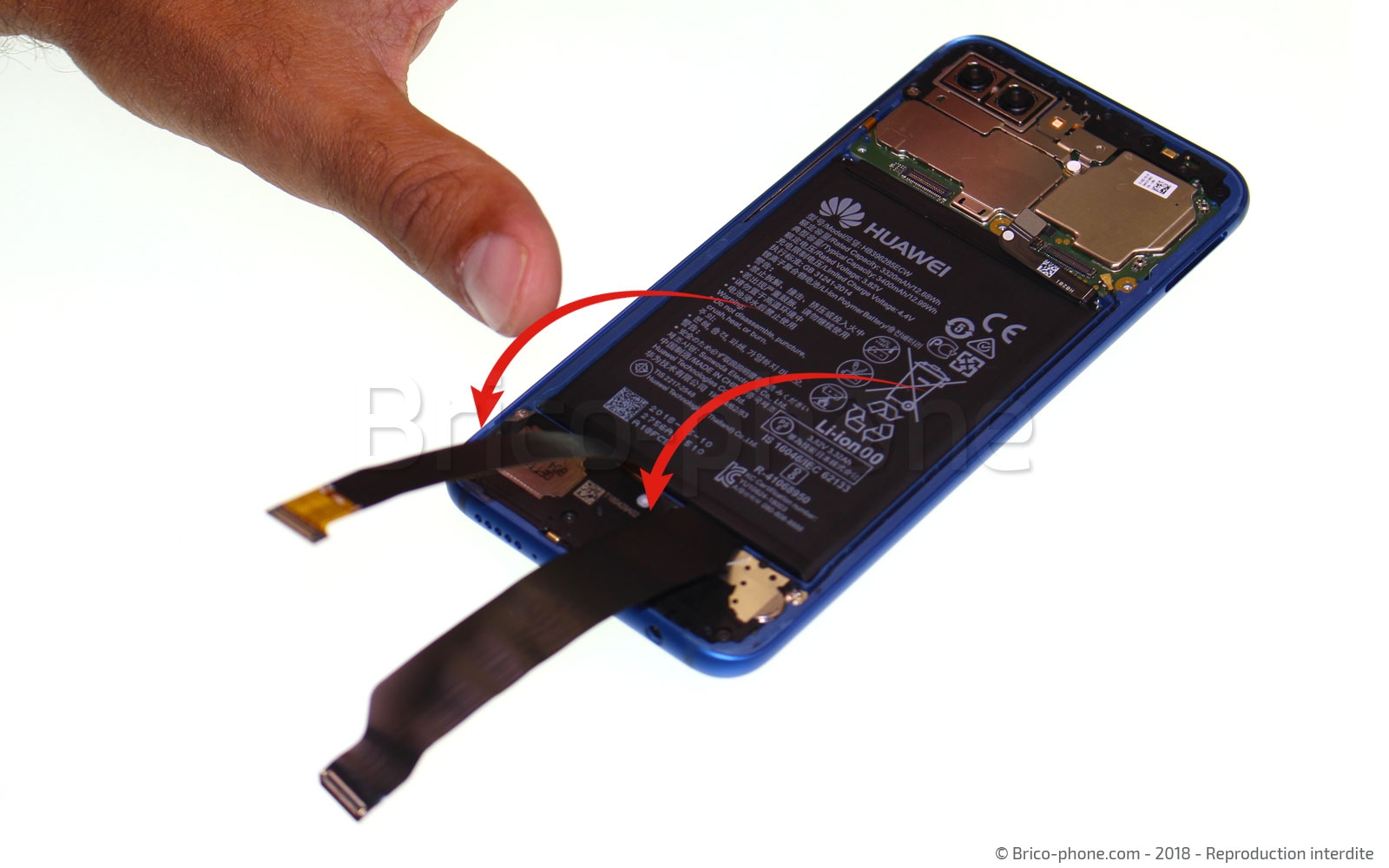 Changement d'écran (vitre+LCD) sur Honor 10 photo 4