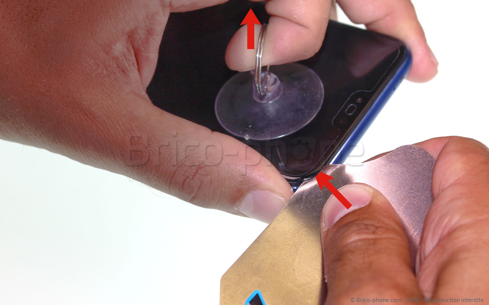 Changement d'écran (vitre+LCD) sur Honor 10 photo 3