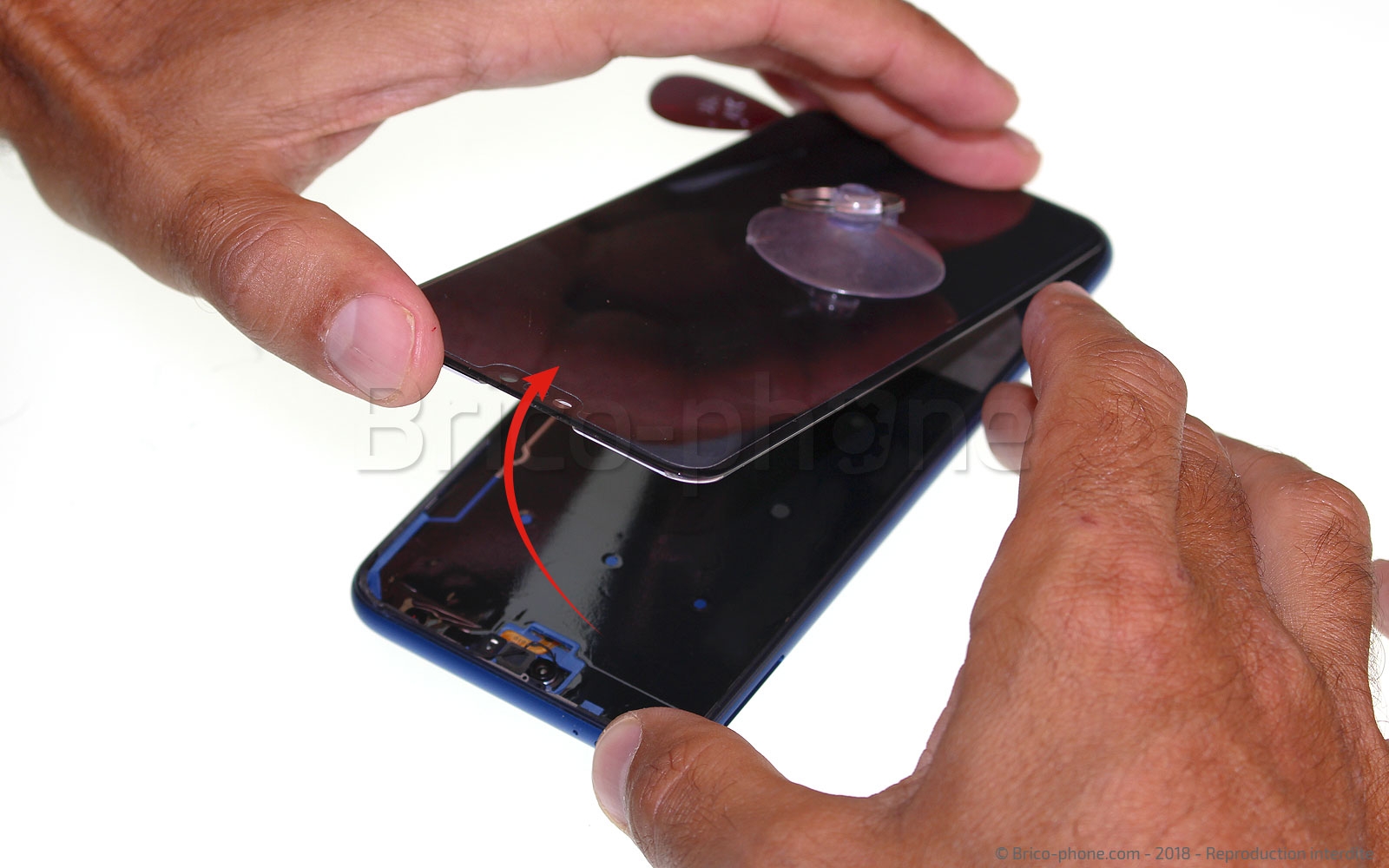 Changement d'écran (vitre+LCD) sur Honor 10 photo 4